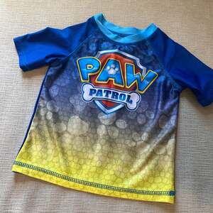 Nickelodeon Paw Patrol Boy Rash Guard Swim Shirt Size 2T